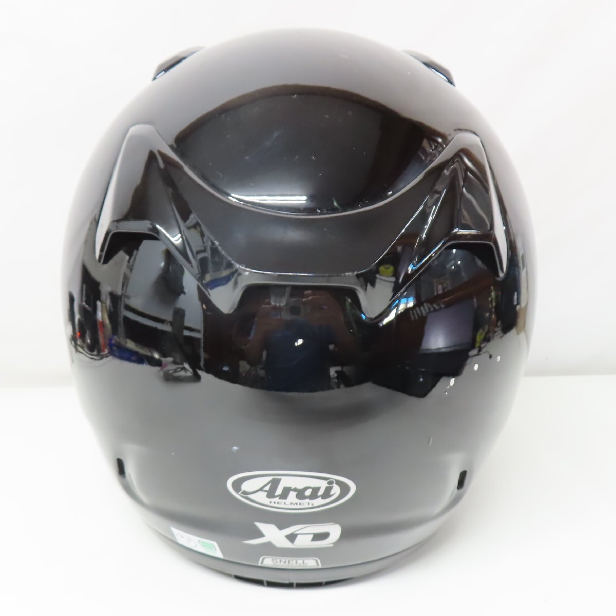 ハーレーダビッドソン×アライ XD フルフェイスヘルメット Mサイズ ブラック FXRG Arai バイク 二輪 オートバイ ツーリング コラボ_画像8