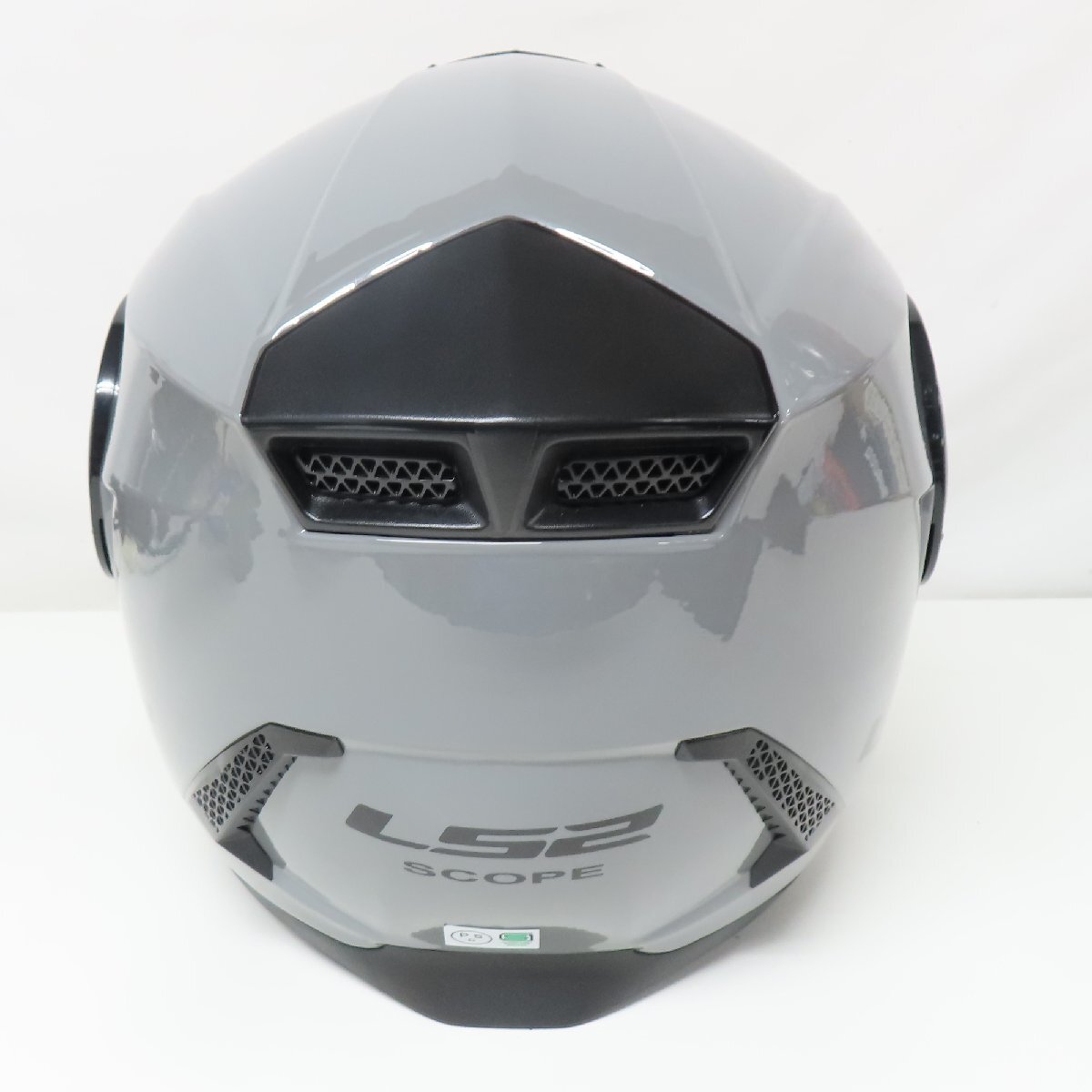 【試着のみ】【未使用】【新品同様】LS2 SCOPE スコープ システムヘルメット Mサイズ ナルドグレー バイク 二輪 フルフェイス 人気の画像9