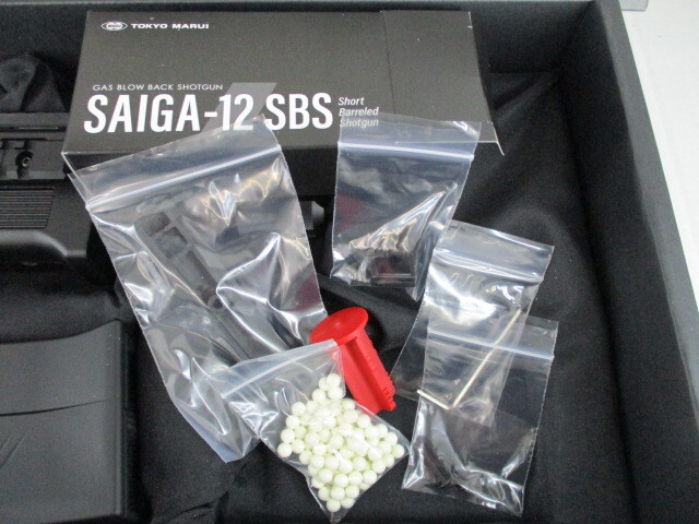 O6882 送料無料！東京マルイ　サイガ12　SBS　TOKYOMARUI SAIGA-12 SBS　開封済みほぼ未使用　商品説明欄必読_画像9