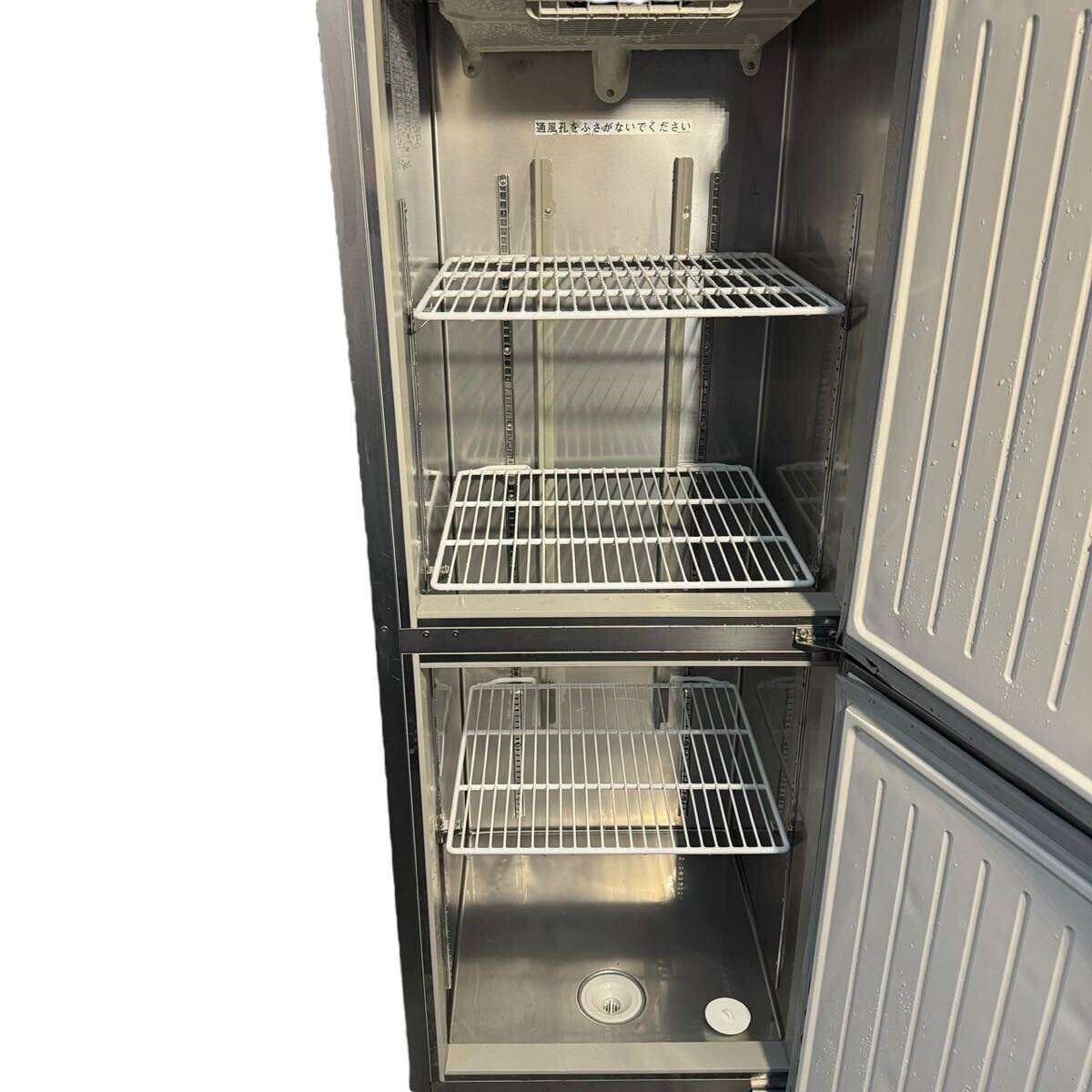* 2021 year made Panasonic Panasonic business use vertical type refrigerator SRR-K661B refrigeration 393L eko navi 103 ten thousand business use refrigerator vertical 100V