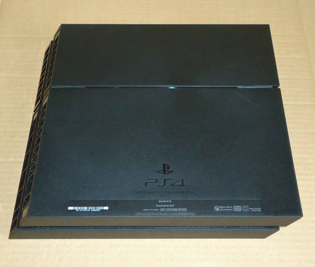 動作品 SONY PlayStation4 プレイステーション4 ジェット・ブラック CUH-1000A 500GB 本体 一式の画像6