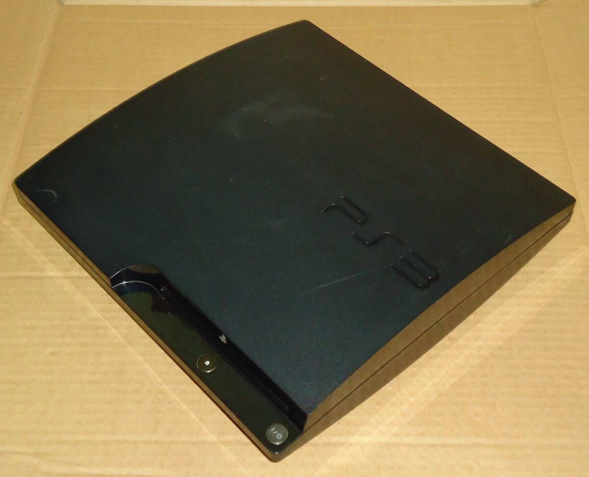 ジャンク品 SONY PlayStation3 プレイステーション3 CECH-2000A 120GB チャコール・ブラック 本体のみ_画像2