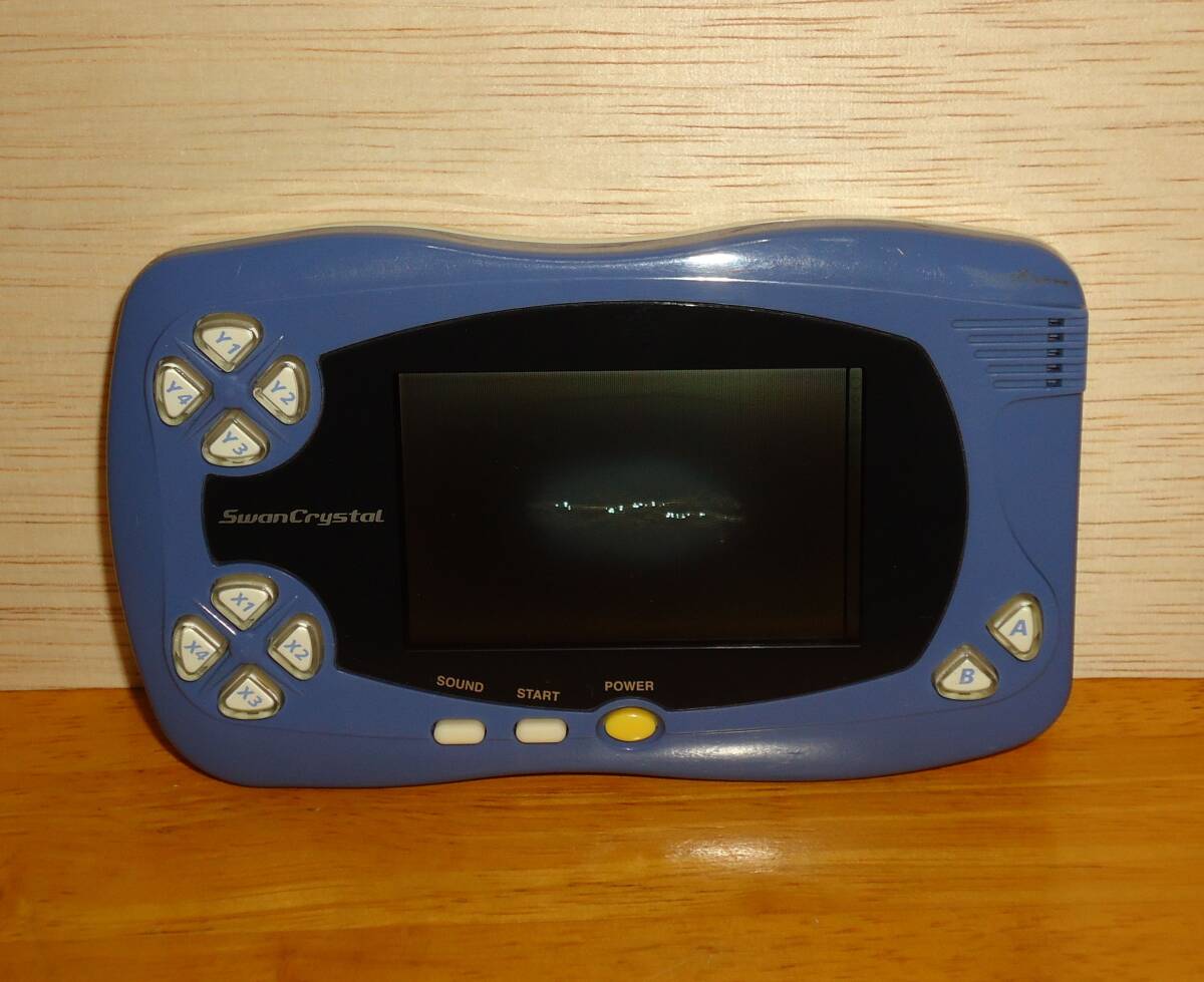  junk SwanCrystals one crystal body blue violet / WonderSwan color 