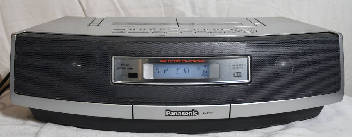 420 PANASONIC RX-ED57 CD ラジカセ 動作品の画像1