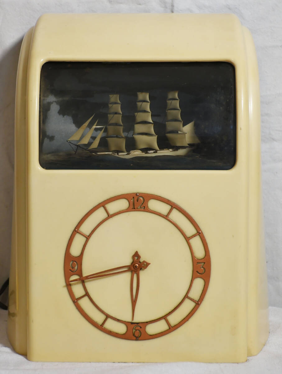 418 アンティーク 英国 Vitascope アール・デコ 珍品時計の画像2