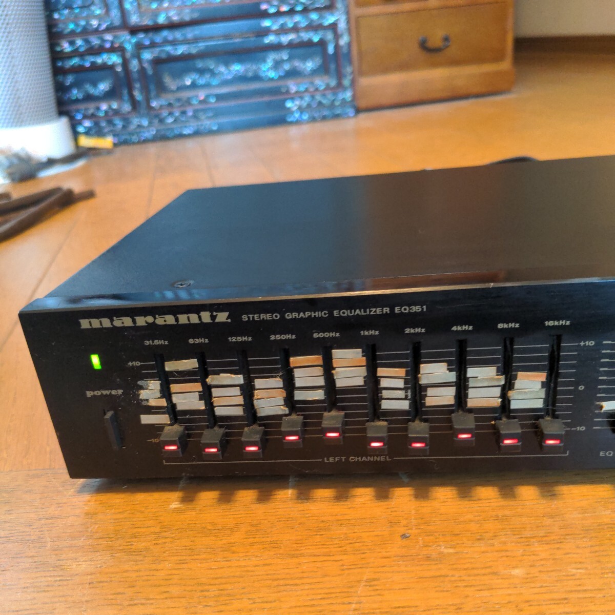  stereo graphic equalizer [ junk ] marantz Marantz EQ351 10-Band * electrification possible 