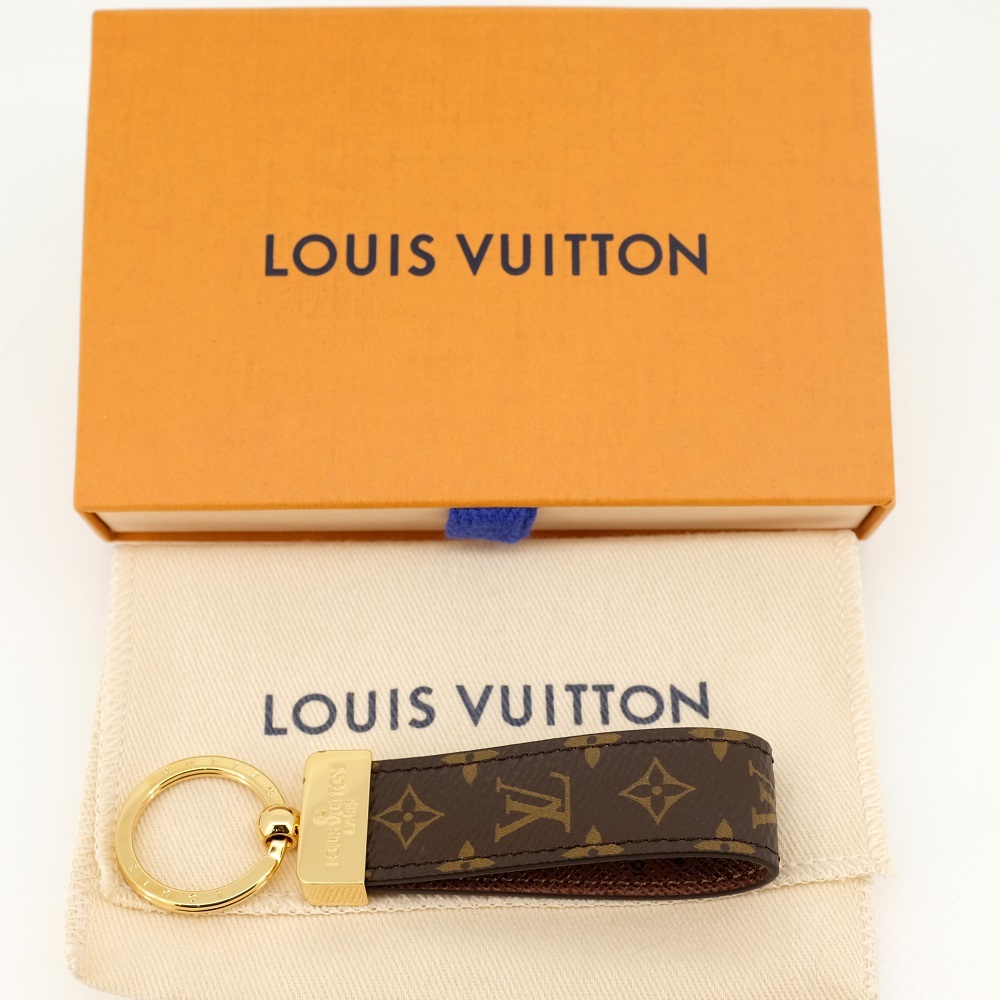 [ unused goods ]LOUIS VUITTON Louis Vuitton key holder * Dragon n monogram GP Gold M65221 DI0261 box storage bag 