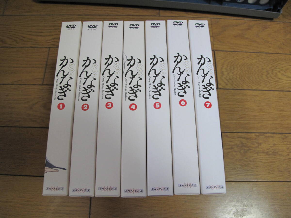 かんなぎ DVD 全7巻 完全生産限定版 1円スタート☆彡 売り切り☆彡の画像1