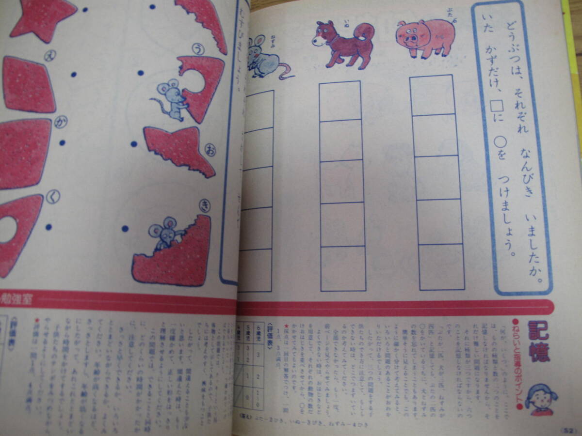 1981年5月号　昭和56年5月号　幼稚園　小学館の保育所 幼稚園 学習雑誌　　_画像4