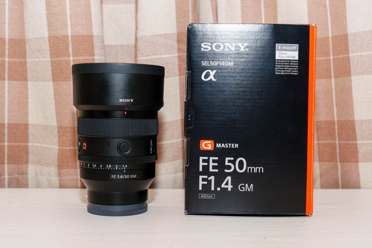 【美品】SONY 50mm f1.4 GMaster  SEL50F14GM