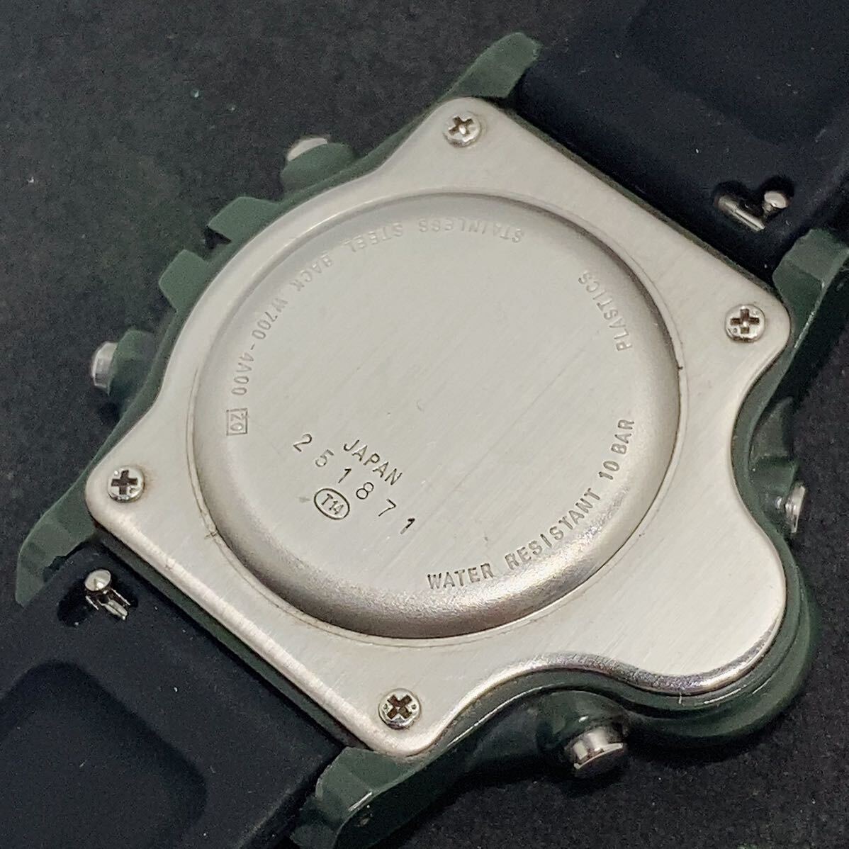 SEIKO ALBA セイコー アルバ THERMO MEMORY W700-4A00 デジタル 腕時計 稼働品 日本製の画像7