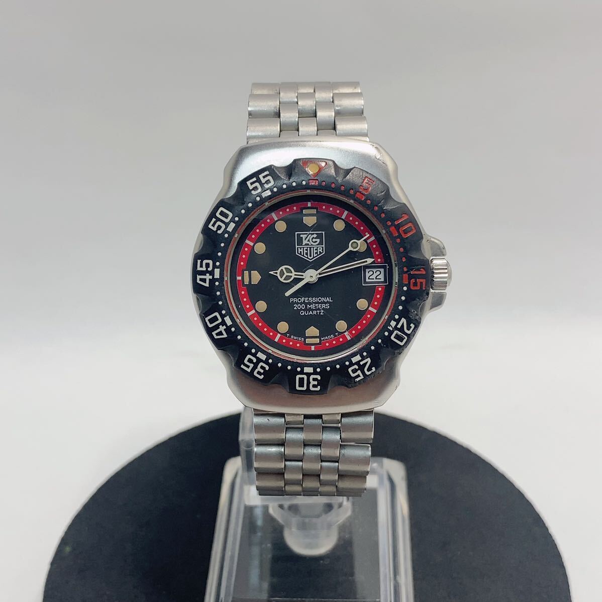  TAG Heuer Formula 1 Professional TAG HEUER PROFESSIONAL 200M WA1214 quartz wristwatch operation goods Switzerland made 