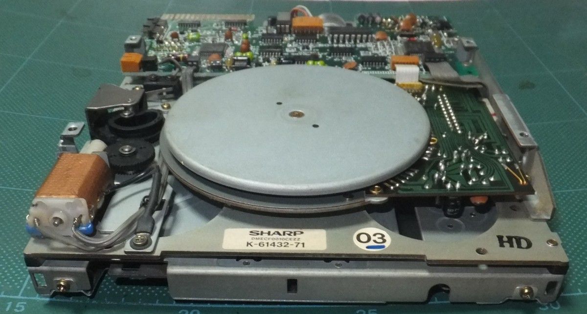 X68000初代用 リペア済 フロッピーディスクドライブ K-61432-71 X68000初代用 リペア済 フロッピーディスクドライブ K-61432-71