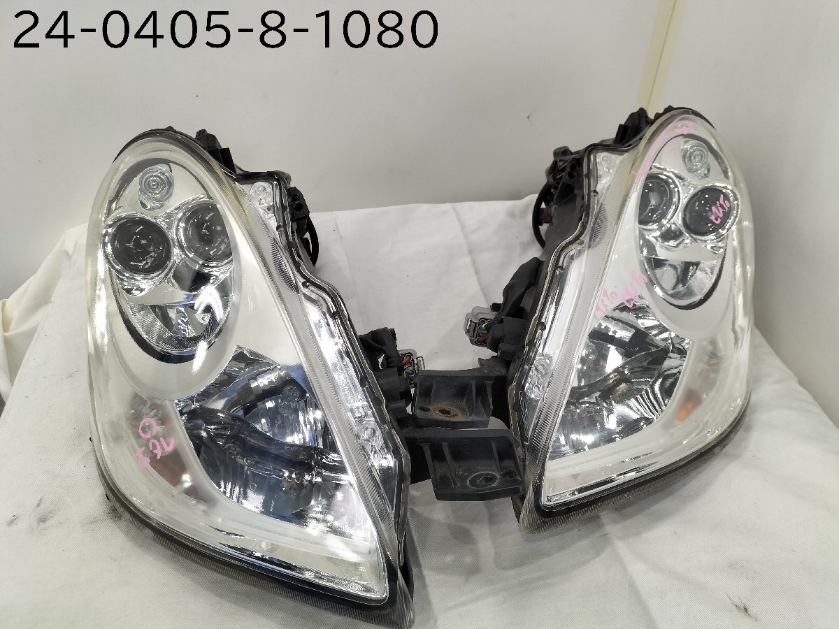 *HA3W Mitsubishi iMiEV i-Miev Heisei era 22 year original left right set LED head light headlamp Stanley :12586*