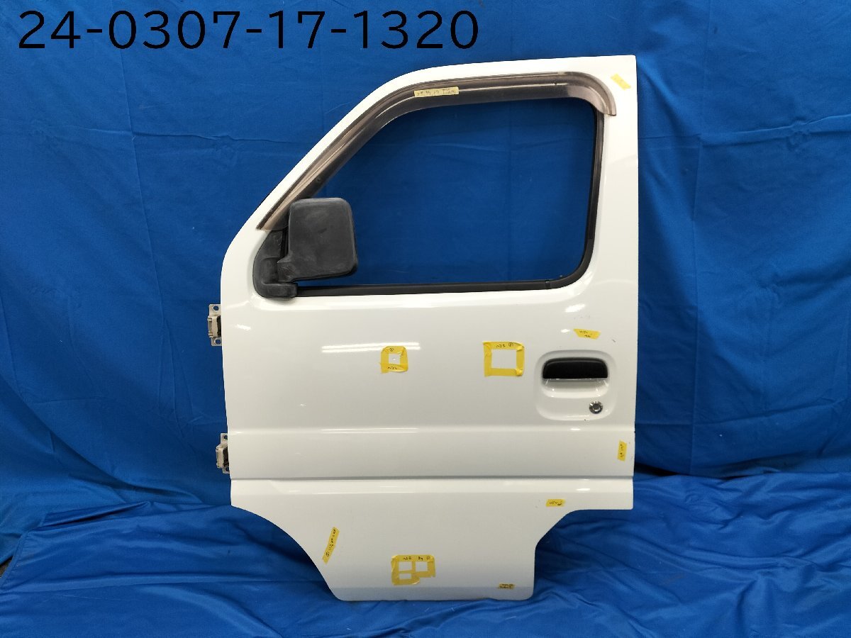 *DH52T Mazda Scrum грузовик оригинальный сторона пассажира левый дверь ASSY M2A2 механический завод зеркало на двери имеется 26U superior белый *