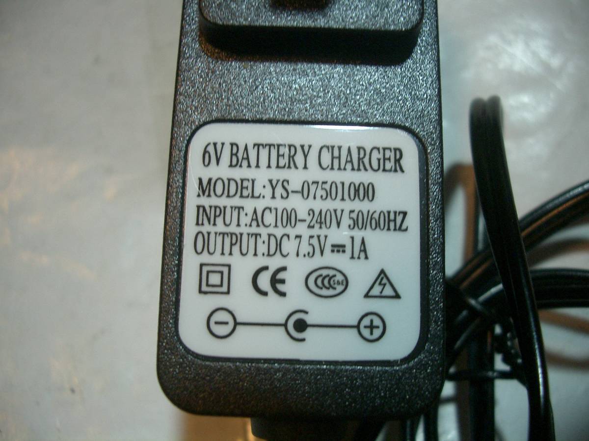 バイク用バッテリー充電器 DC６V開放式・密閉式ＭＦ充電可の画像5