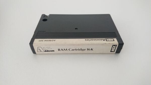 【送料￥230/3品まで纏め可】MSX Accessories EXPANSION 1 RAM Cartridge 16K 中古品【動作未確認】の画像2