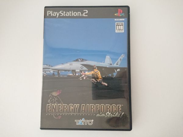 【送料￥230/2品まで纏め可能】PS2/ゲーム　ENERGY AIRFORCE aimStrike ! (エナジーエアフォース エイムストライク )【動作確認済】_画像1