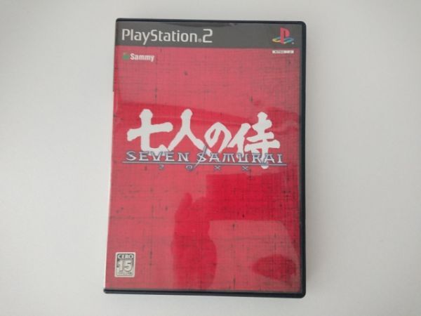 【送料￥230/2品まで纏め可能】PS2/ゲーム SEVEN SAMURAI 20XX【動作確認済】_画像1