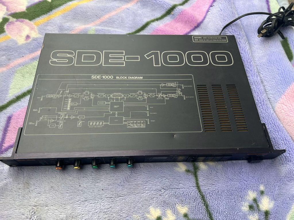 Roland ローランド デジタルディレイ SDE-1000 ギターエフェクター 音響機器 オーディオ機器 現状売り切りの画像1