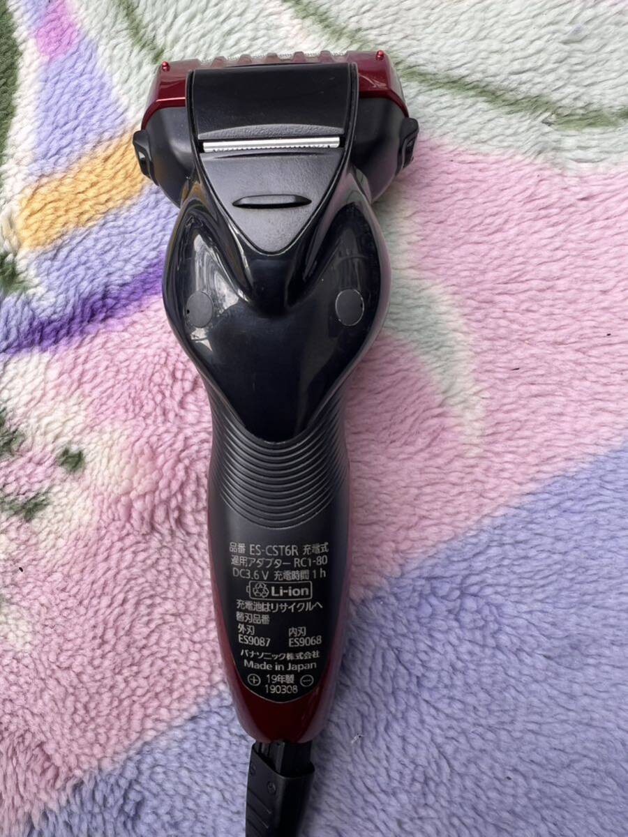 Panasonic Panasonic Ram dash men's shaver ES-CST6R... beauty present condition selling out 