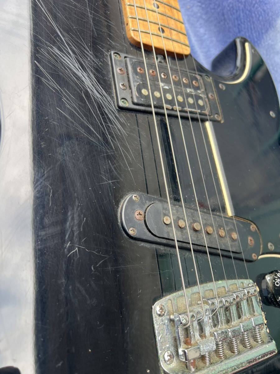 YAMAHA ヤマハ Super Jam 500 スーパージャム エレキギター 日本製 ブラック音楽用品 弦楽器 当時物 現状売り切り_画像2