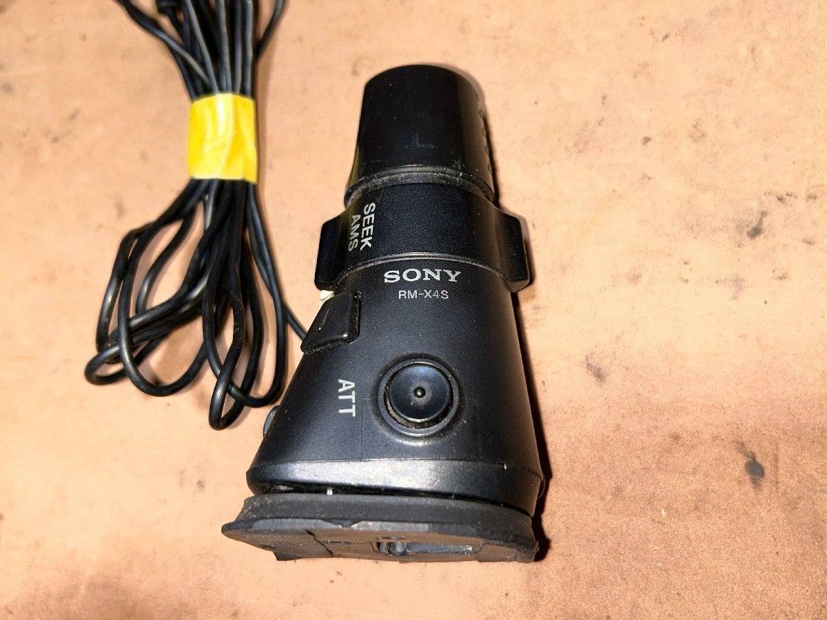 ソニー SONY RM-X4S ロータリーコマンダー オーディオリモコン ジャンク品の画像8