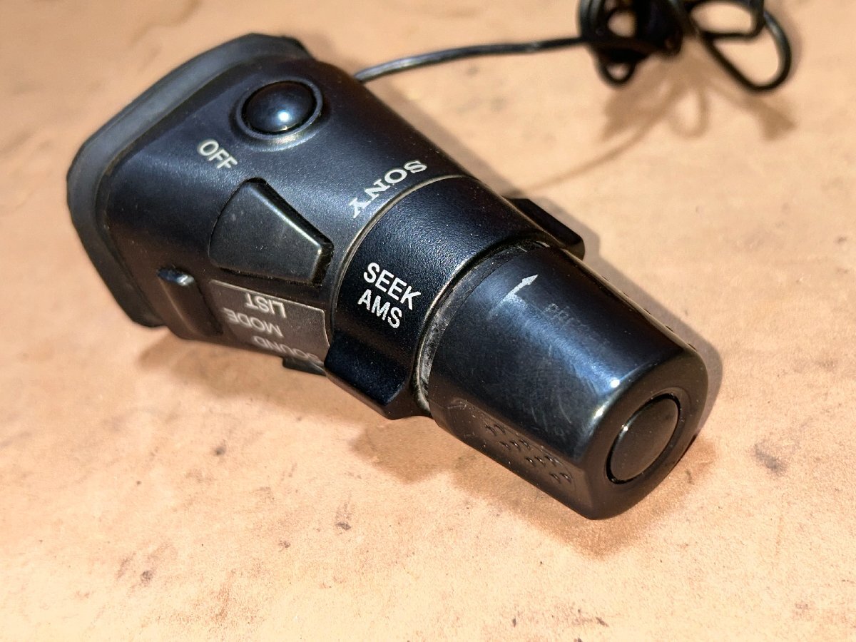 ソニー SONY RM-X4S ロータリーコマンダー オーディオリモコン ジャンク品の画像3
