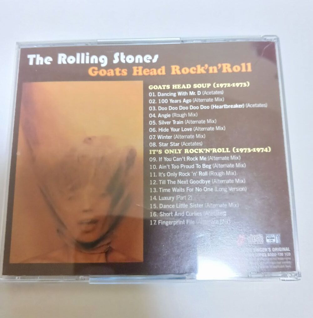 （中古）コレクター盤【 The Rolling Stones 】ローリング・ストーンズ『 Goats Head Rock'n Roll 』CD_画像2