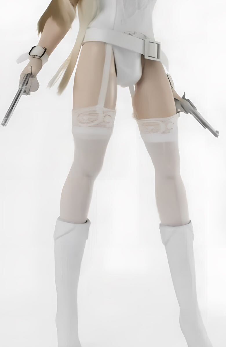 1/6　女性フィギュア衣装セット　ホワイトコーデ　セクシー　戦闘員　12インチ　フルセット衣装　フィギュア小物_画像4