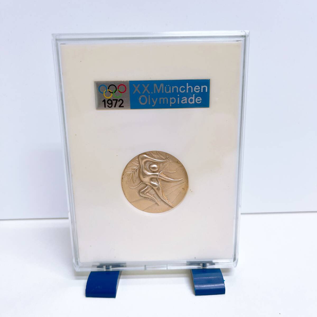 SV1000　純銀31g　ミュンヘンオリンピック　公式参加メダル　岡本太郎　1972年　箱・ケース付き　現状渡し_画像3