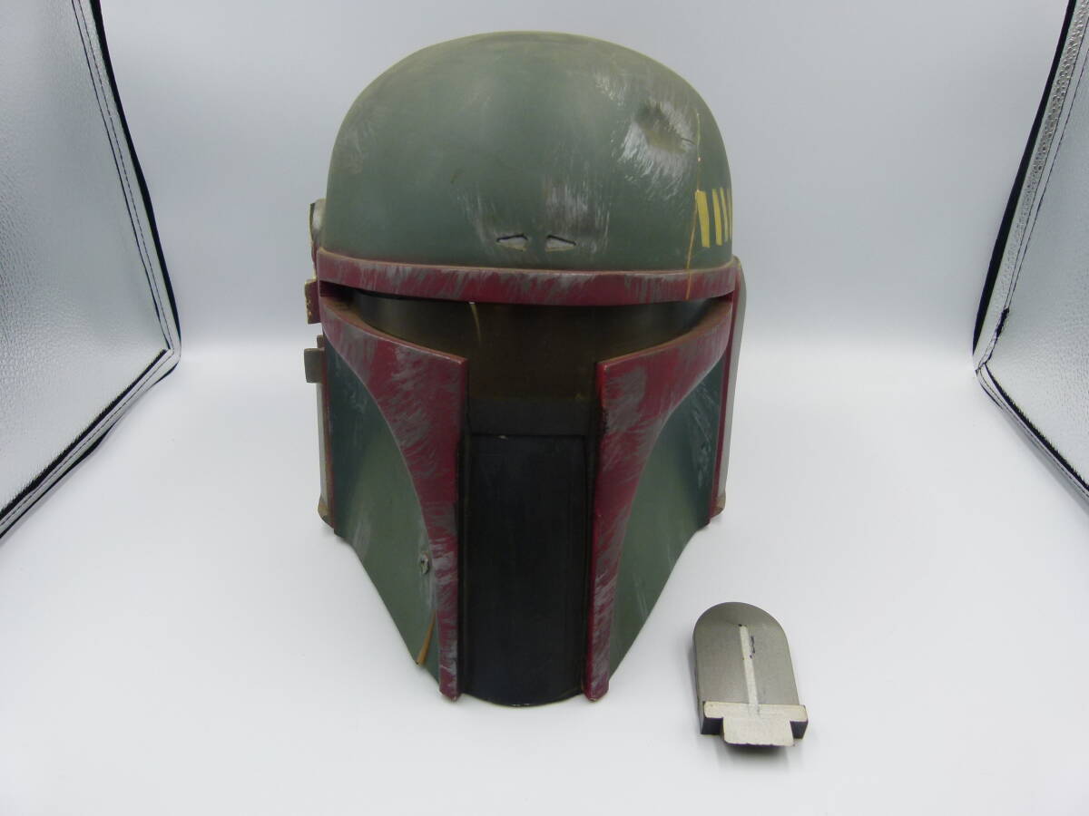 088/A738★ジャンク品★現状品★スター・ウォーズ ボバフェット 1/1マスク ヘルメット ドンポスト社の画像1