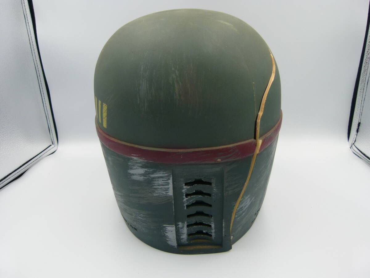 088/A738★ジャンク品★現状品★スター・ウォーズ ボバフェット 1/1マスク ヘルメット ドンポスト社の画像3