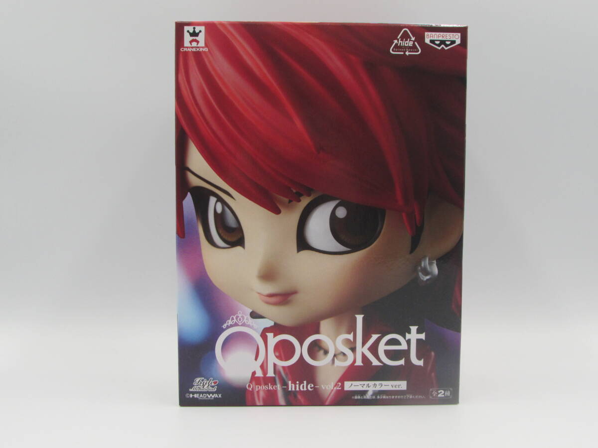 091/K057★未使用★Q posket hide vol.2 figure ノーマルカラーver. XJAPANの画像1