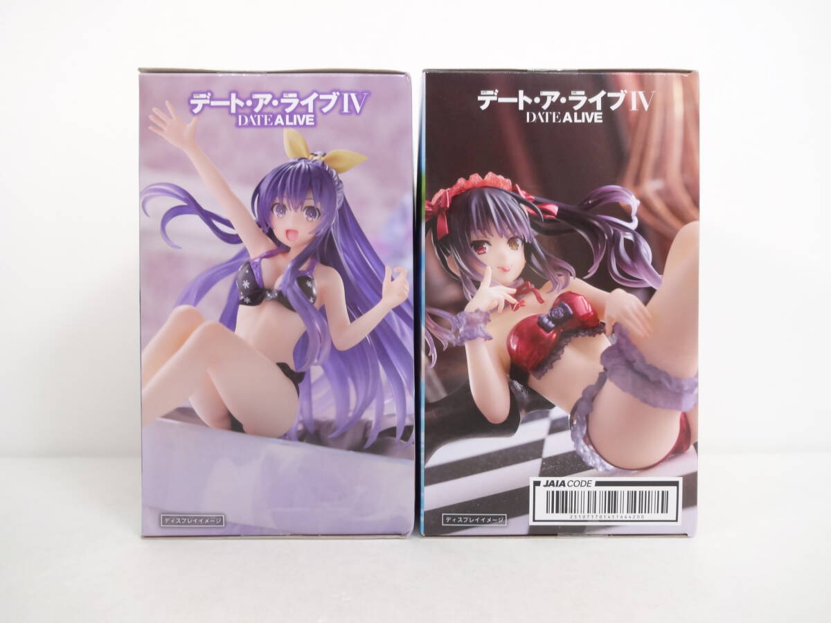 091/B526★フィギュア★未開封品★【2個セット】デート・ア・ライブⅣ Aqua Float Girls フィギュア 夜刀神十香/時崎狂三の画像4