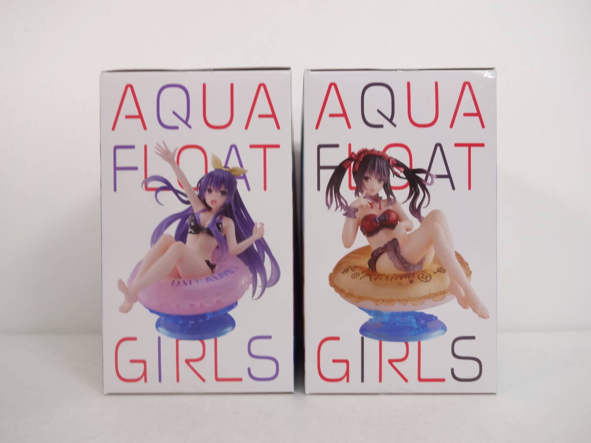 091/B526★フィギュア★未開封品★【2個セット】デート・ア・ライブⅣ Aqua Float Girls フィギュア 夜刀神十香/時崎狂三の画像2