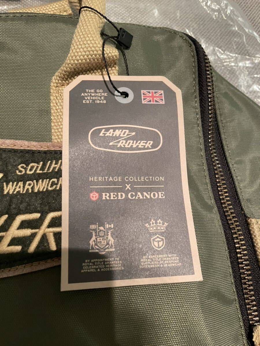  Land Rover × red canoe collaboration backpack LAND ROVER FIELD BACKPACK HERITAGE COLLECTION × RED CANOE OFFICIAL Canada actual place buy 