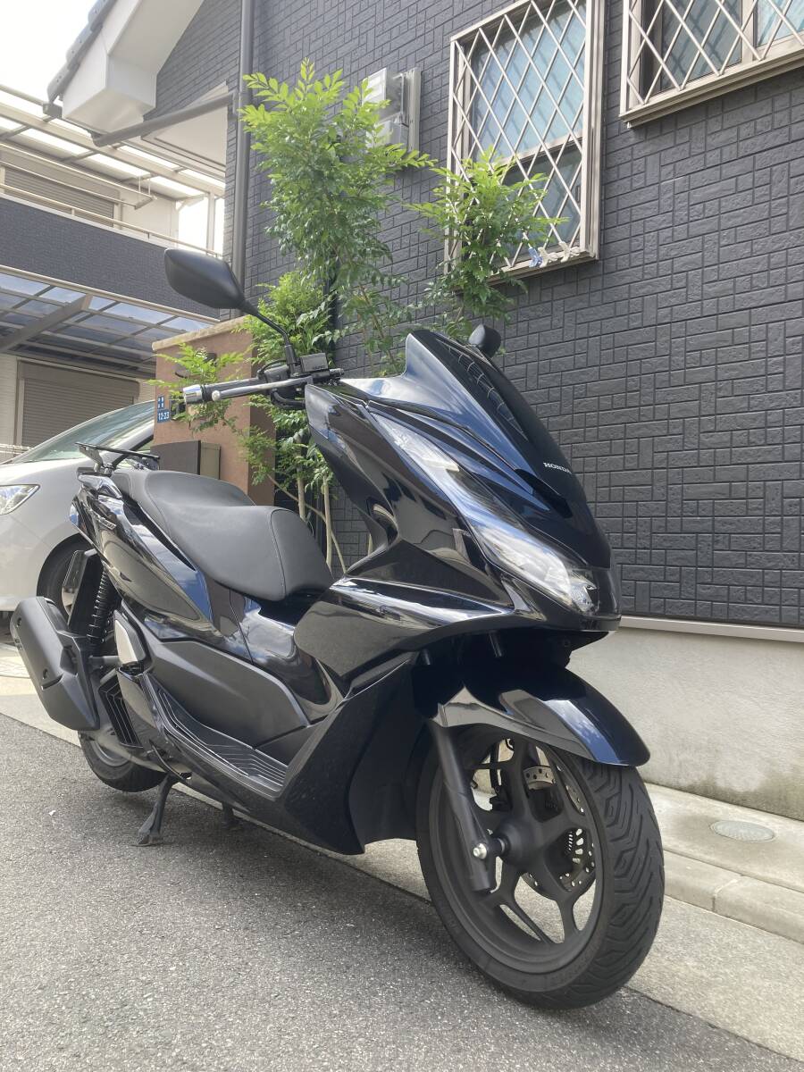 PCX 160 KF47 HONDA ホンダ　黒 キャリア付　大阪_画像2