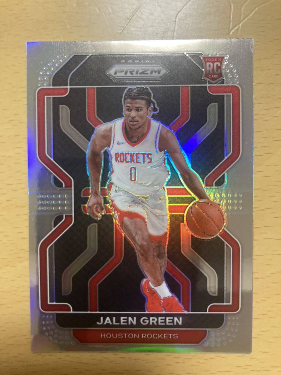 NBAカード 2021-22 Panini Prizm-シルバー プリズム #306 Jalen Green ジェイレン グリーン (RC) ルーキーカード の画像1