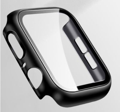 アップルウォッチ 40mm カバー ブラック 全面保護 高硬度 保護 黒 保護カバー AppleWatch 側面保護 黒 軽量