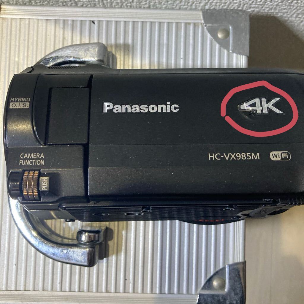 Panasonic◎HC-VX985M-K◎デジタル4Kビデオカメラ◎ブラック◎動作確認済◎2018年製◎_画像5