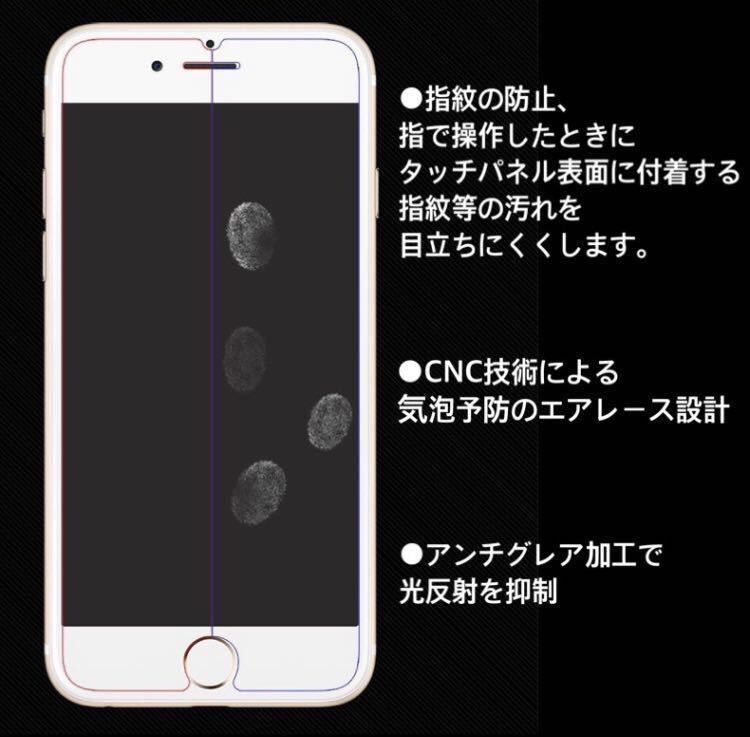 iPhone 12 mini クリアケース ＆ ガラスフィルム セット 透明 薄型 アンチグレア ドット加工 TPU 硬度9H コーナーガード ソフト ストラップの画像7