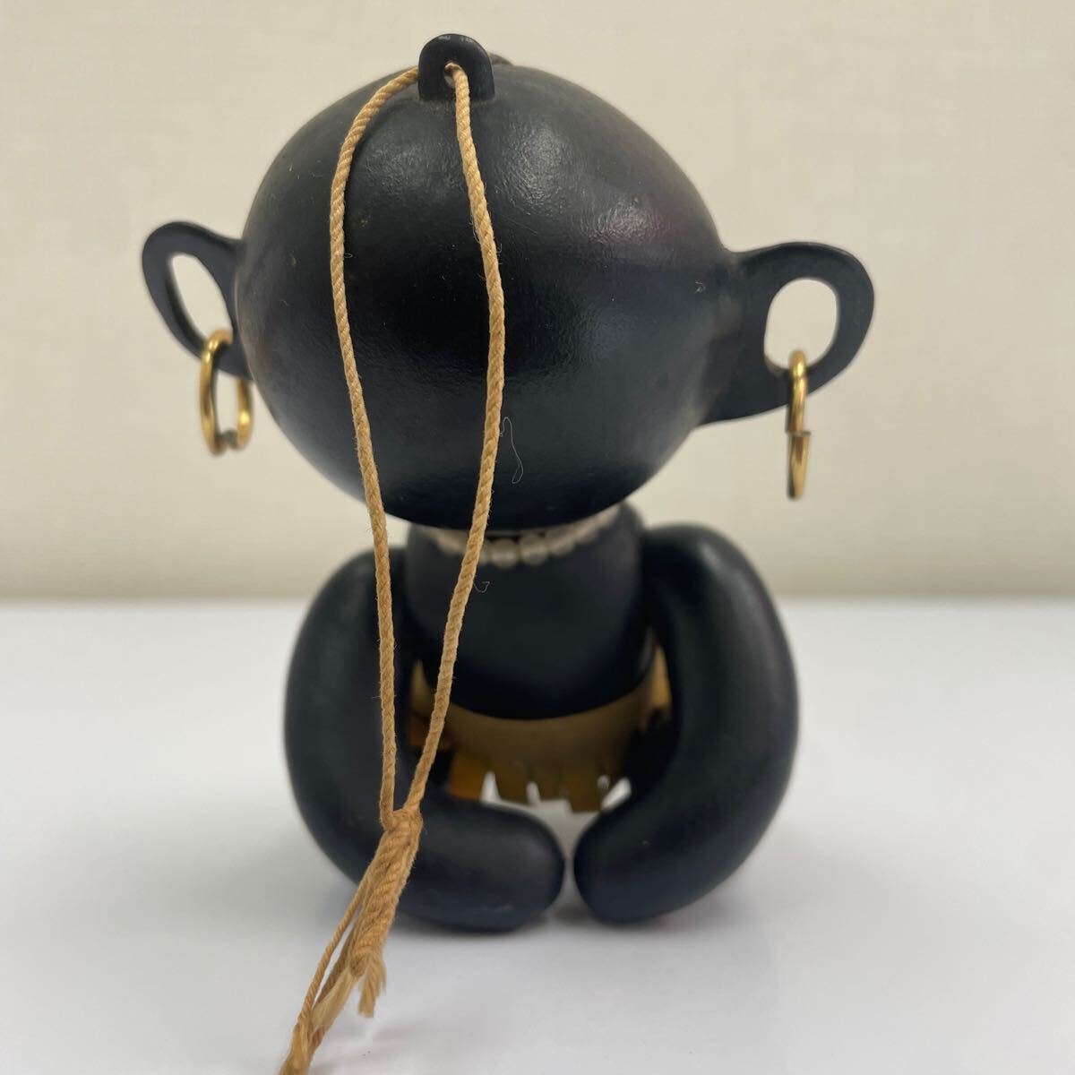 ダッコちゃん 人形 約14cm ソフビ 中島製作所 亀マーク 日本製 レトロ