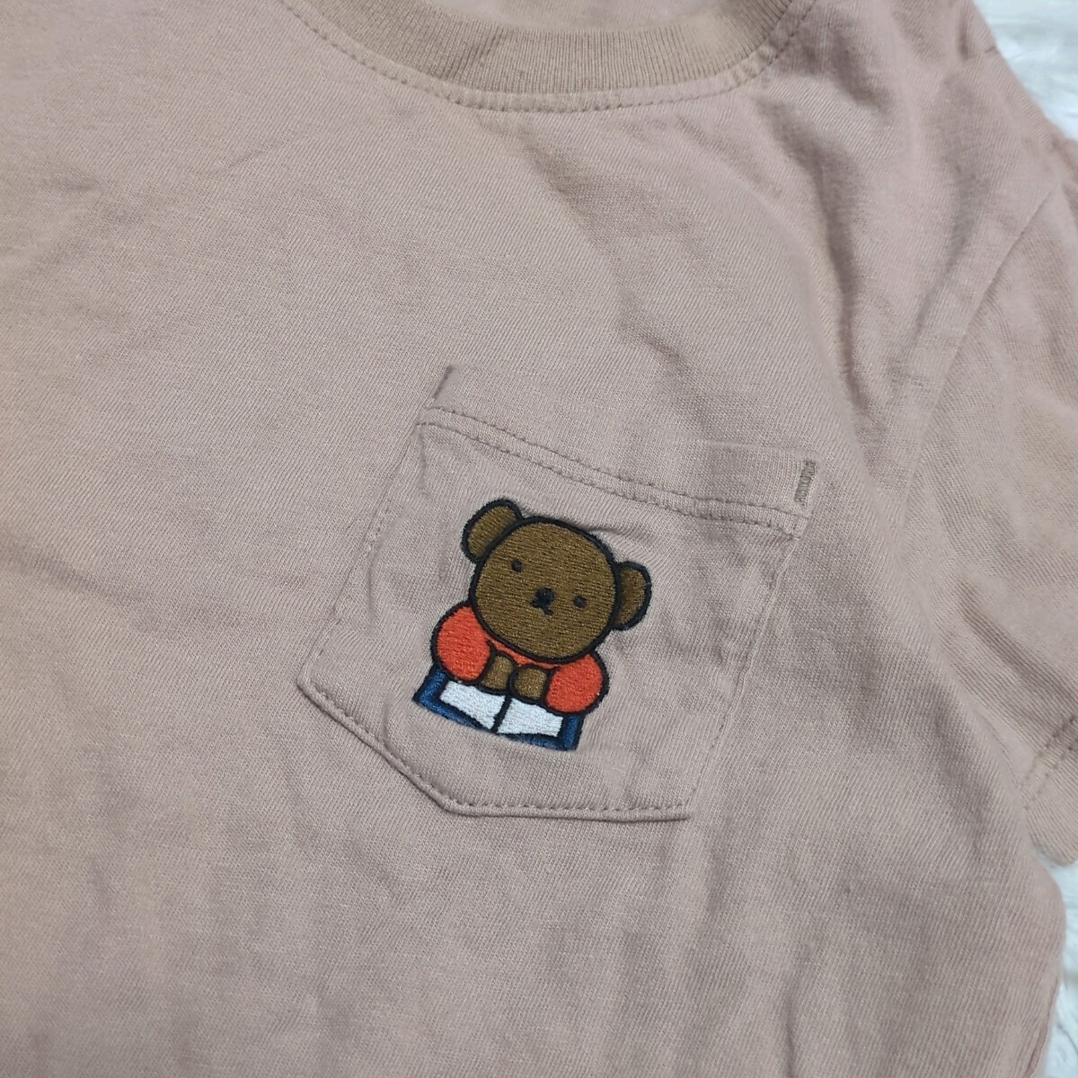[ free shipping ]UNIQLO Uniqlo short sleeves T-shirt 90cm Miffy baby child clothes 