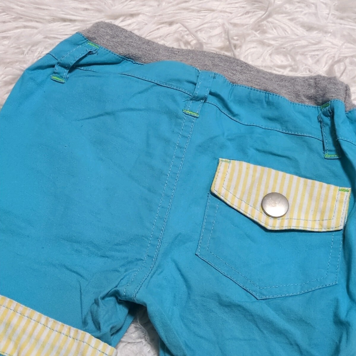 【送料無料】LaChiave ラキエーベ キムラタン ハーフパンツ 半ズボン 80cm ウエストゴム ベビー 子供服の画像5
