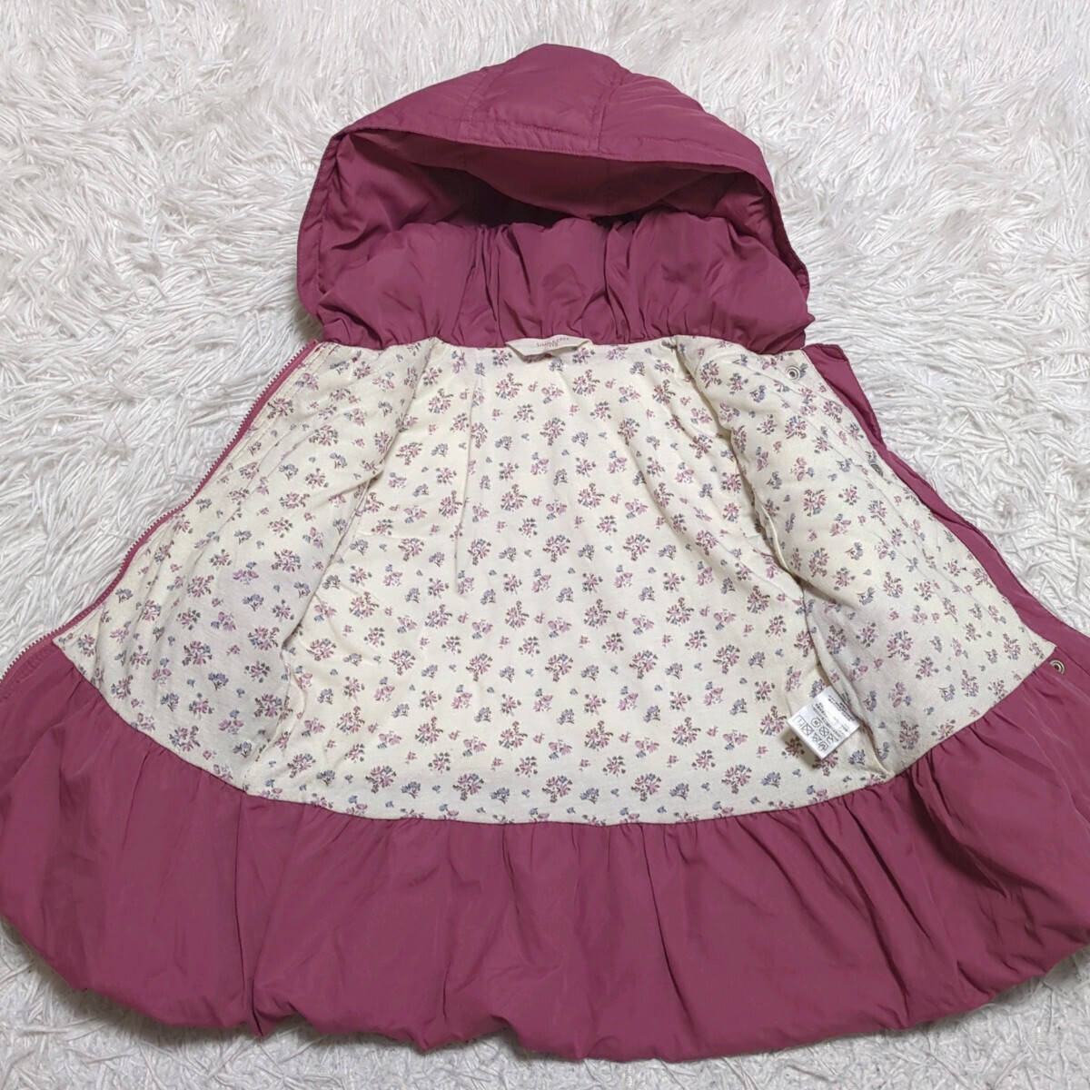 [ free shipping ] baby head office jacket outer 110cm ribbon Kids child clothes 