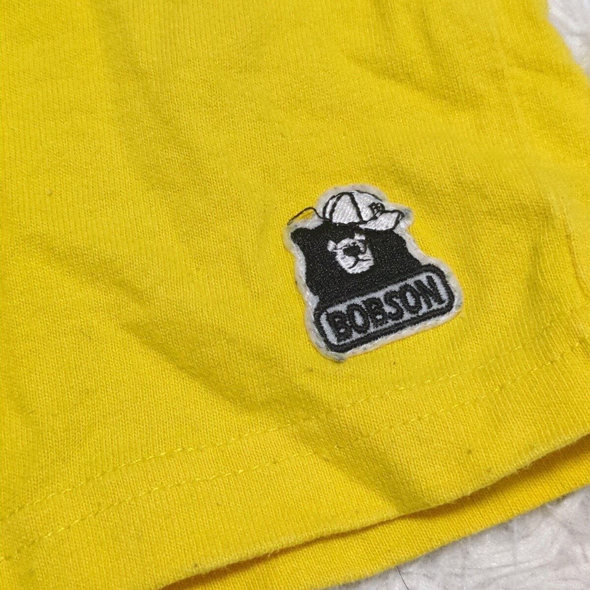 【送料無料】BOBSON ボブソン キムラタン ハーフパンツ 半ズボン 80cm 黄色 ベビー 子供服の画像4