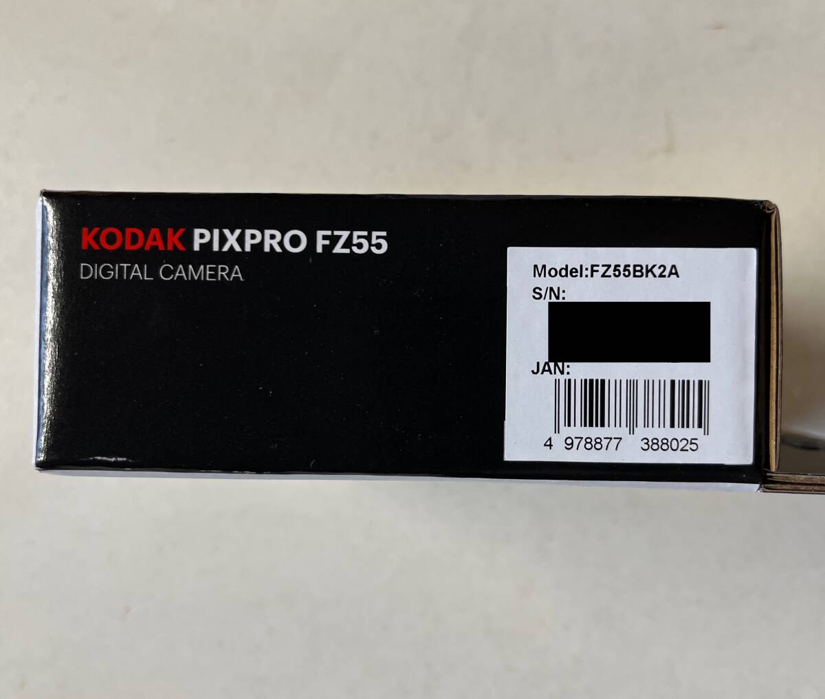 【新品未開封】PIXPRO FZ55 デジタルカメラ KODAK FZ55-BK カラー:ブラックの画像3