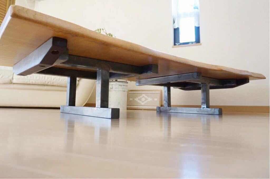 ダイニングテーブル&座卓テーブル用アイアン脚　机　サイズ変更可能インダストリアル家具_画像4