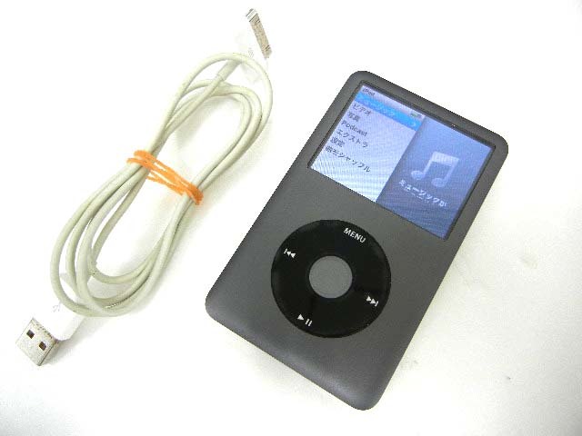 10706中古 Apple iPod classic 160GB Black MC297J/A 只實體 原文:10706 中古 Apple iPod classic 160GB Black MC297J/A 本体のみ